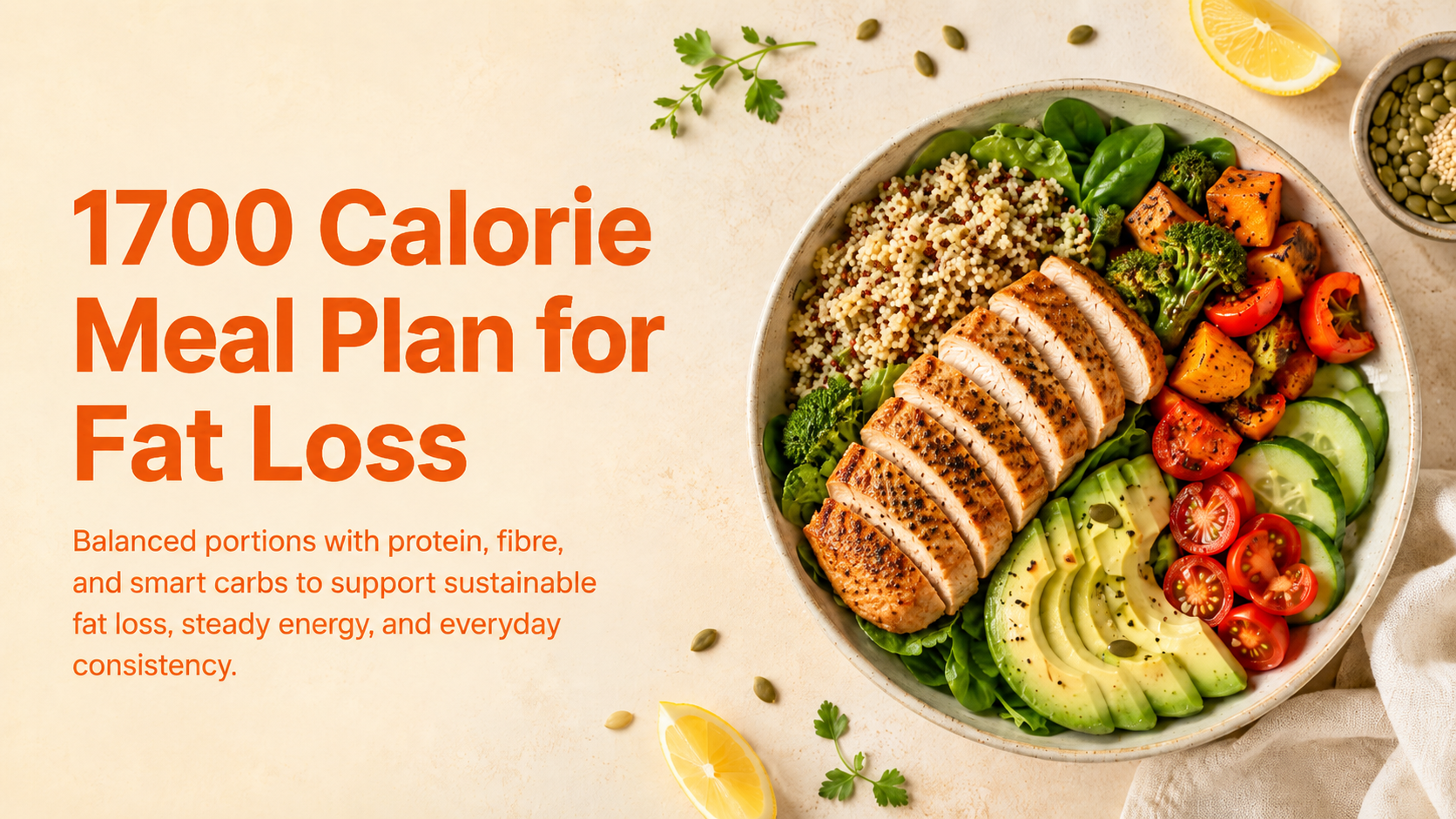 1700 Calorie Meal Plan for Fat Loss: Why Timing Your Calories Matters ...