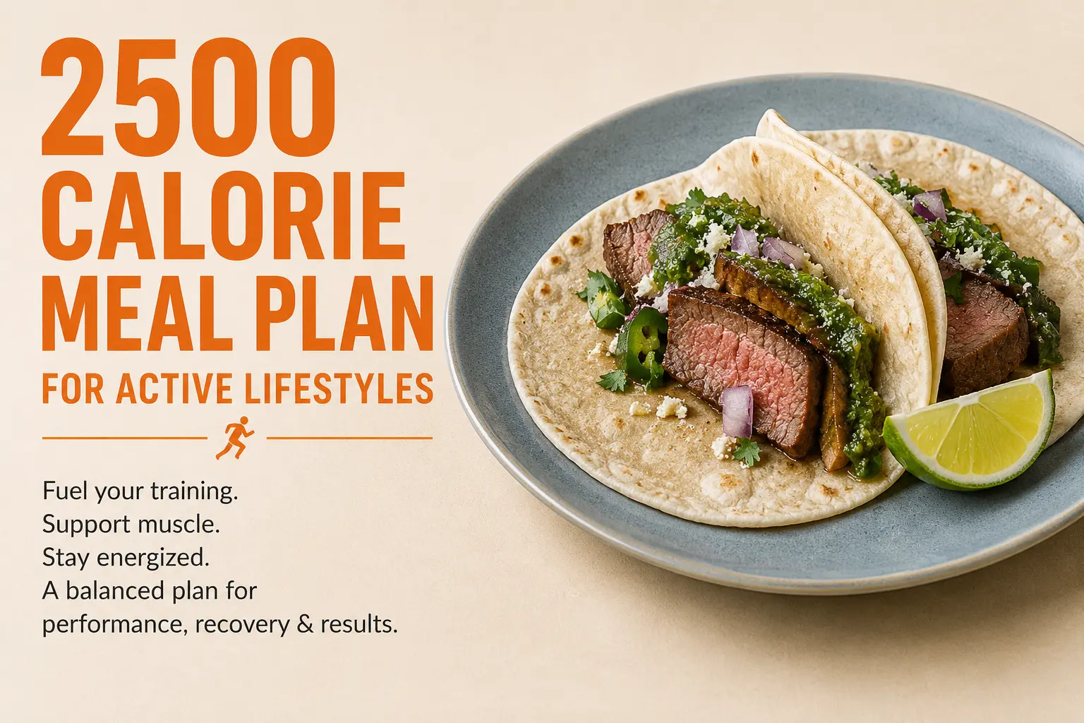 2500 Calorie Meal Plan for Active Lifestyles: A Practical Daily Guide
