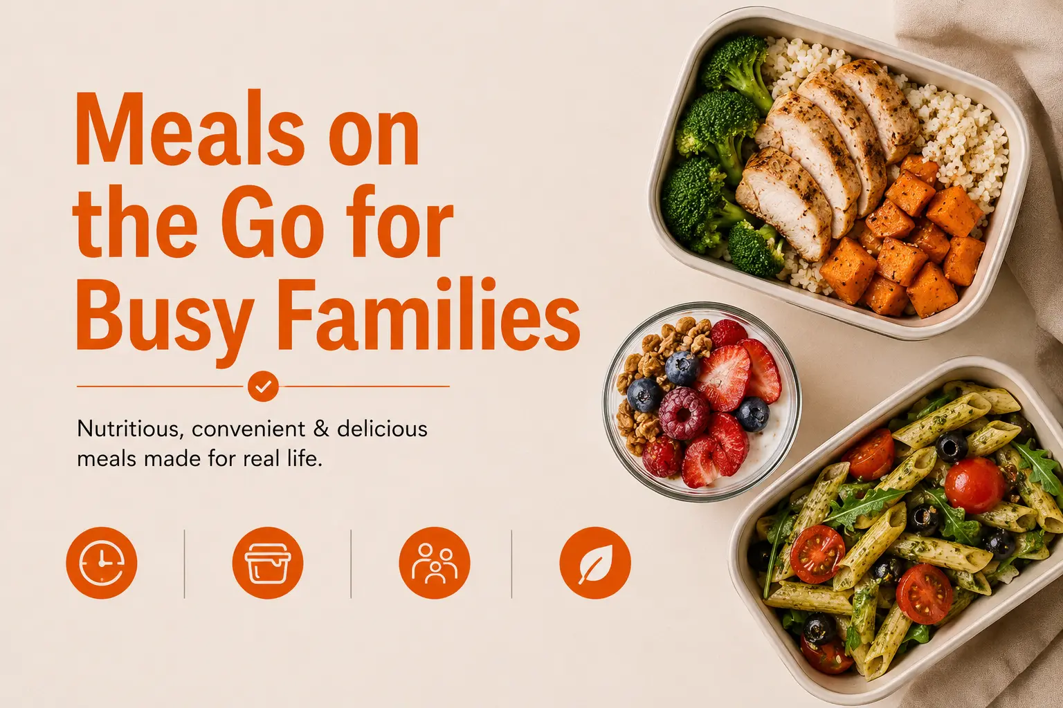 Meals on the Go for Busy Families in Dubai