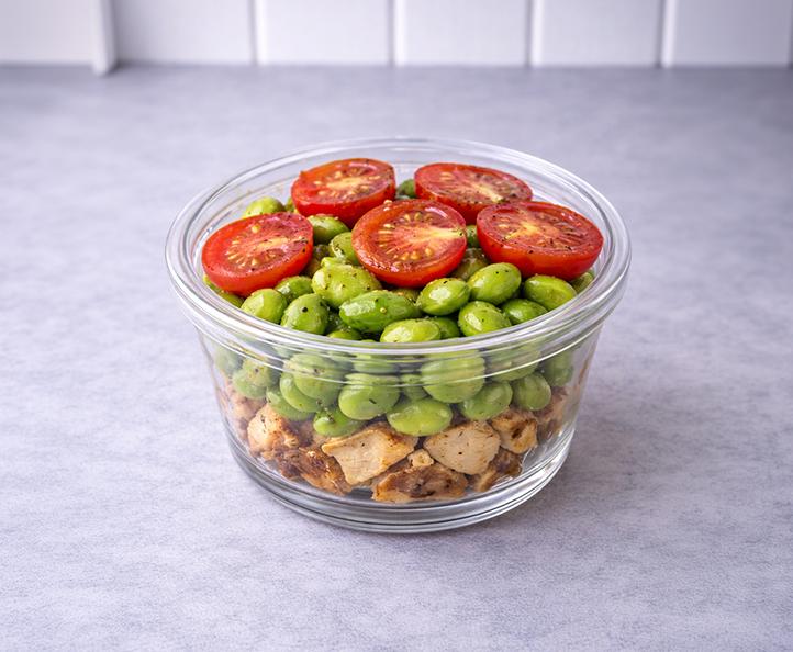 Smoked Chicken Edamame