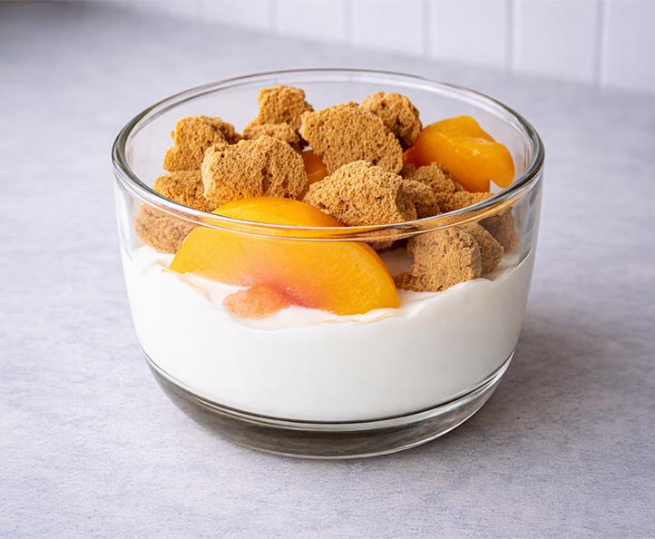 Peaches & Cream Parfait