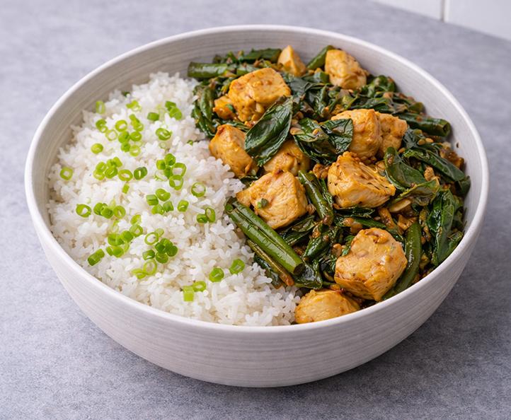 Thai Basil Chicken & Rice