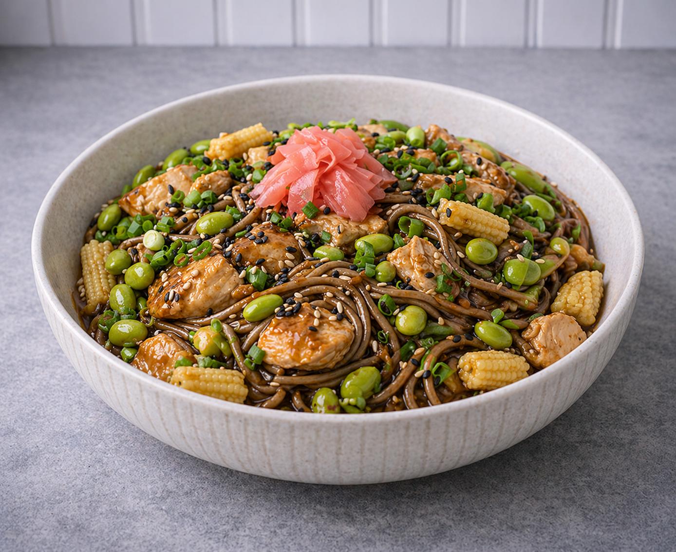 Teriyaki Soba Noodles