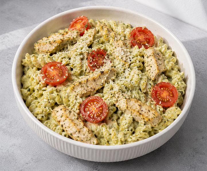 Creamy Pesto Fusilli