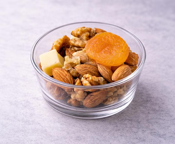 Cheese and Nuts Pot