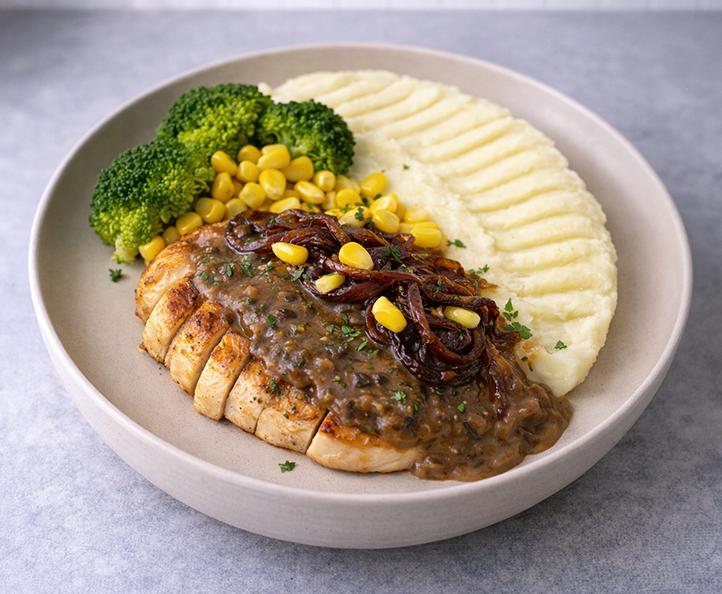 Grilled Protein & Wholesome Mash