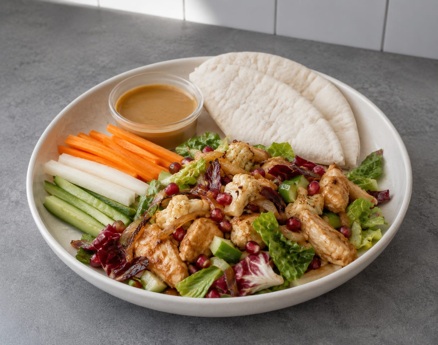 Sumac Spiced Chicken & Pita