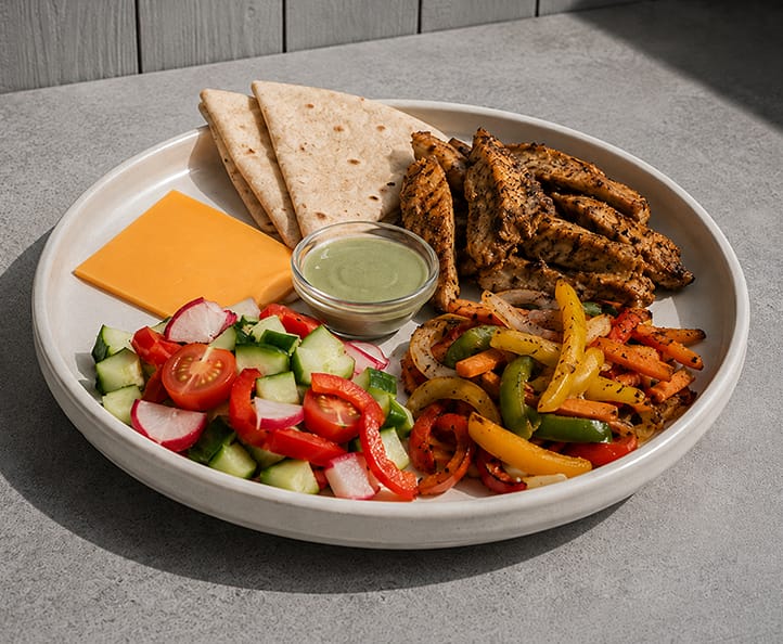 Achari Chicken & Pita