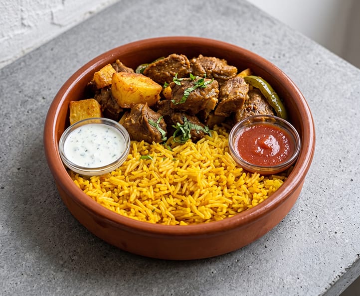Lamb Stew & Machboos Rice
