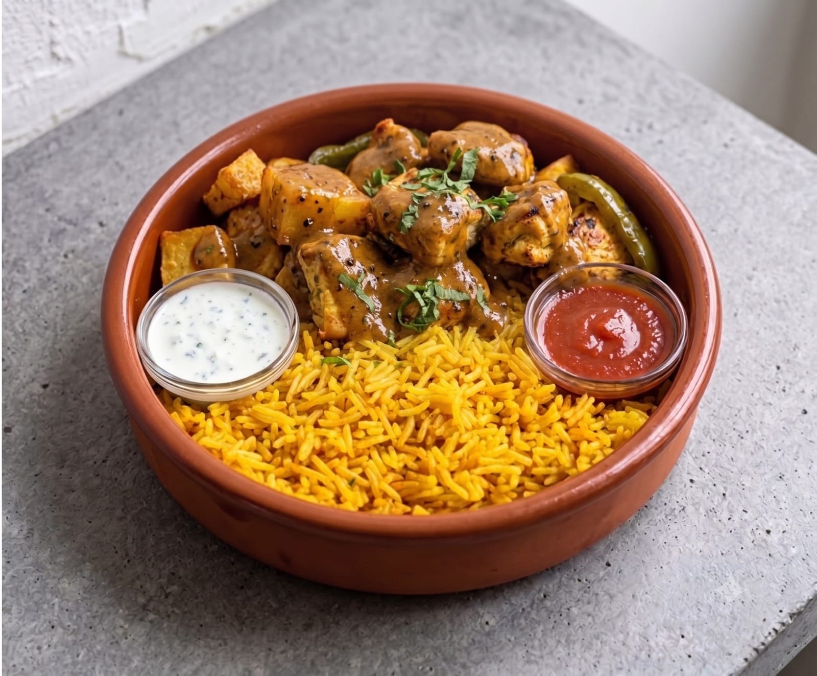 Chicken Stew & Machboos Rice